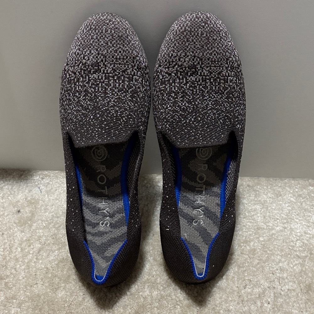 Rothy's Women's Charcoal Knit Loafers